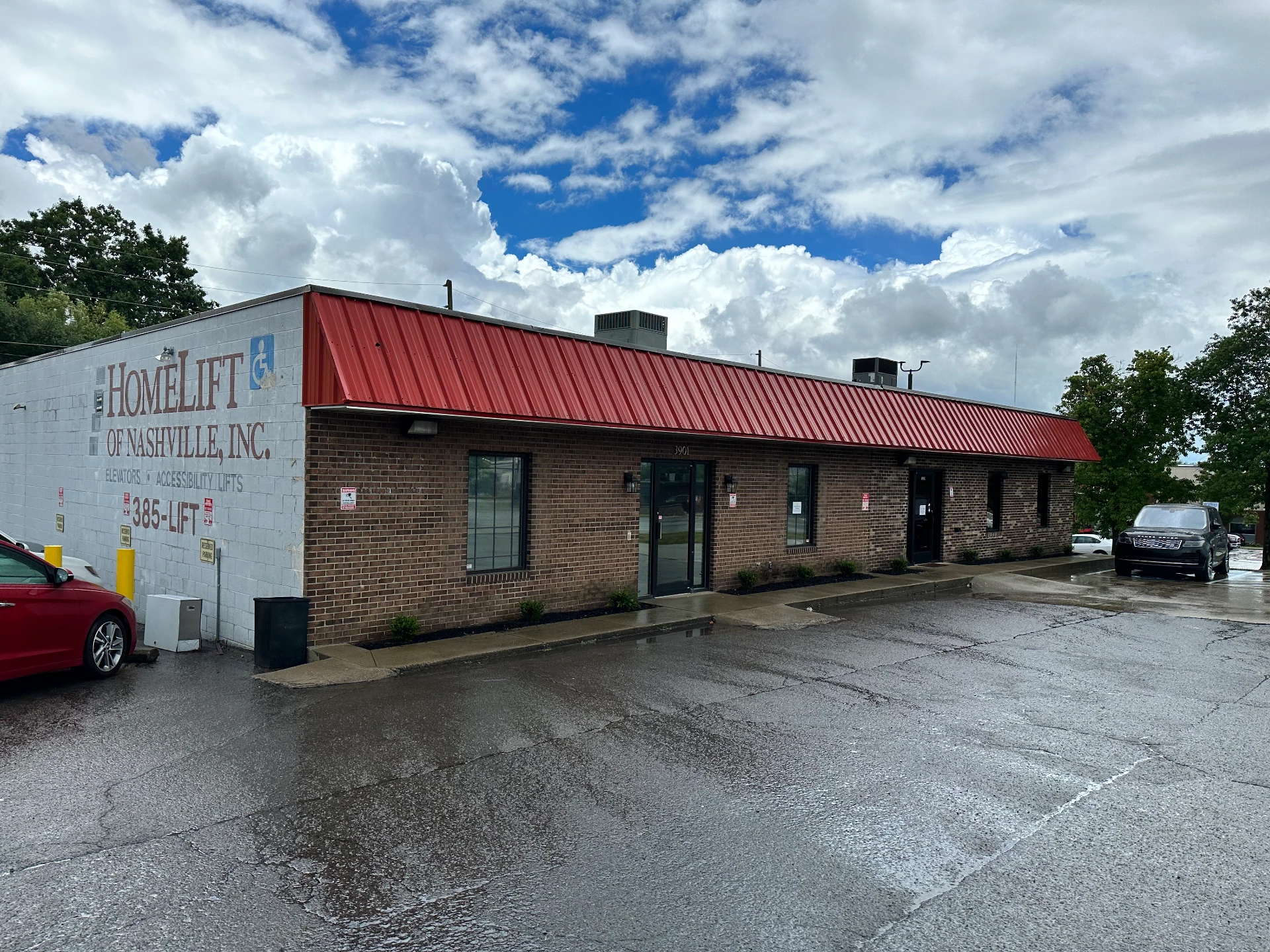 Front Exterior · Office Entrances