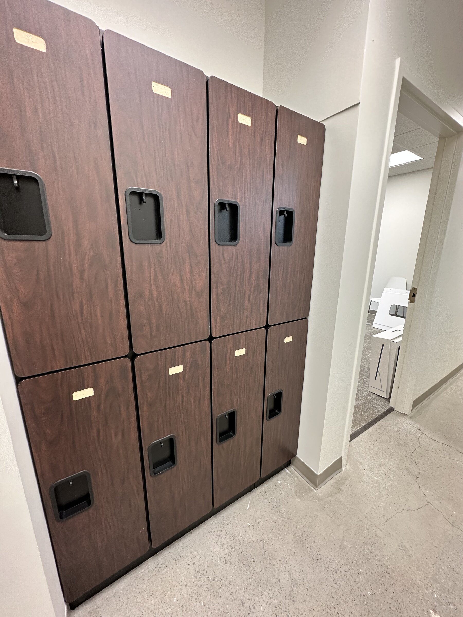 Employee Storage Lockers